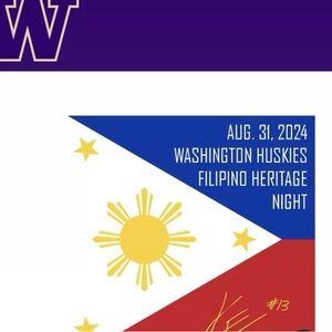 UW Filipino Heritage Night Commemorative Towel